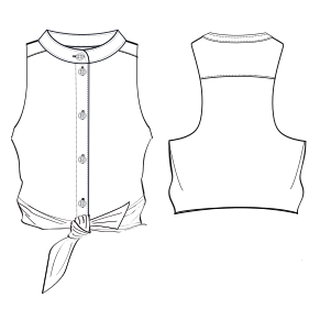 Fashion sewing patterns for LADIES Shirts